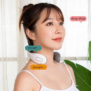 Electric Cervical Neck Massager Heated Relax Body Shoulder Musle Relief Pain~