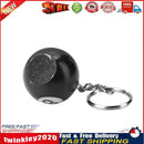 Billiard Rod Tips Ball Shaper Pool Keychain Ball Cue Tips Sander (Black) Newly