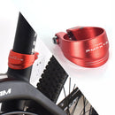 34.9mm Bicycle Saddle Seat Tube Clamp MTB Road Bike Seatpost Clamps (Red) Newly