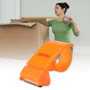 Roller Tape Cutter Sealing Tape Dispenser Manual Packing (48mm Plastic) Newly