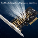 M2 NVME to PCI Express X4 Converter Adapter Card Support 2230/2242/2260/2280 SSD
