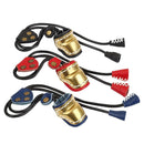 Thumb Finger Tip Protector Practice Archery Pull Arrow Guard Rings (Red)