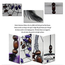 Purple Feather Bead Catcher Feathers Wall Hanging Dream House Car Decor Ornament