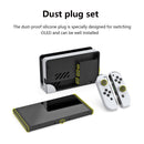 Game Console Dust Cover Dustproof Suit Kit for Switch OLED Plug Stopper