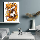 5D Rhinestone Picture Full Square Drill DIY Cute Dog Diamond Painting 30x40cm
