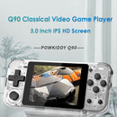 Q90 3.0 inch LCD Retro Handheld Game Player for PSP Game Console (White) Newly