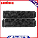 Everpert Bicycle Grips, Non-Slip, Soft Rubber, for Mountain Bike, Set of 2