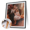 DIY Character Frameless Oil Paint by Numbers Kit Picture Handpainted Home Decor