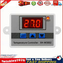 W3002 Digital Temperature Controller Thermostat Switch w/ Probe (220V) Newly