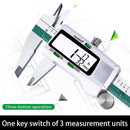 LCD Digital Display Stainless Steel Vernier Caliper Measuring Gauge Micrometer