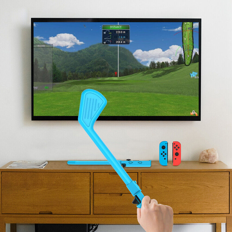 Plastic Golf Club for Mario Golf Super Rush for Nintendo Switch Game Accessor