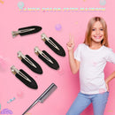 5pcs Candy Color Hair Clip Fashion Hairpins Cute Hairgrip Headwear (B) Newly