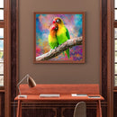 Diamond Painting 5D Colorful Animal Full Round Drill Rhinestone Kit (B2179)