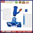 Pool Vacuum Head with Brush Bag Pole for Swimming Pool Spa Pond Fountain Bl