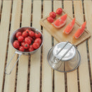 Folding Cups Outdoor Camping Travel Stainless Steel Picnic BBQ Kitchen Mug Newly