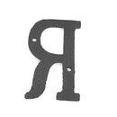 Metal Letters Cast Iron House Sign Doorplate DIY Cafe Wall Decoration (R) Newly