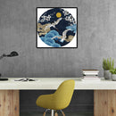 Diamond Embroidery Two Flying Crane Diamond Painting Cross Stitch Needlework