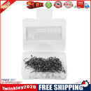 100pcs/box High Carbon Steel Fishhooks Barbed Hooks High Efficiency (6)