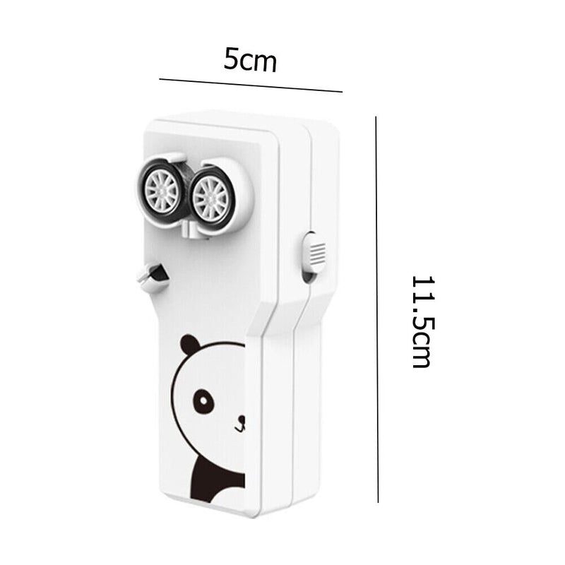 Electric Rope Launcher Cute Animal Funny Dancing Pets Cat Thruster (White) Newly