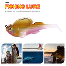 T Tail Jumping Fish 4cm 14g Lures Plastic Artificial Wobbler Soft Fishing Bait