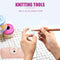 13pairs Detachable Colorful Carbonization Bamboo Sweater Needles Set DIY Newly