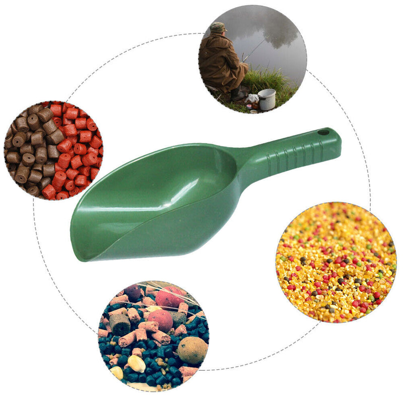 Sturdy Fishing Baiting Casting Scoop Shovel Bonito Lure Feeding Throwing Sp