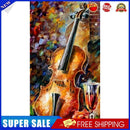 Abstract Guitar Oil Paint By Numbers Kit DIY Acrylic Painting on Canvas