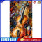 Abstract Guitar Oil Paint By Numbers Kit DIY Acrylic Painting on Canvas