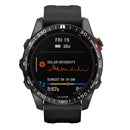 Stainless Steel Bezel Case Cover Bumper Ring (For Garmin Fenix 7S Black) Newly