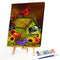 Oil Paint by Numbers Bird House Canvas Artwork Living Room Picture Decoration