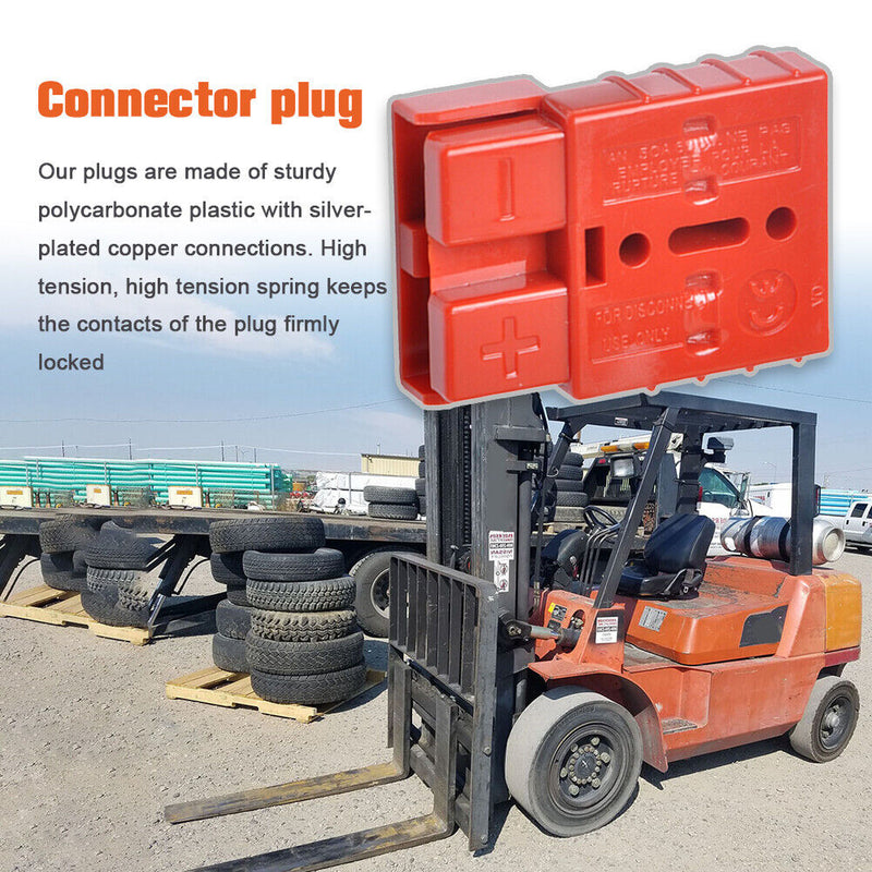 50A Quick Connector Battery Charging Plug Trailer Auto Power Connect Accessor