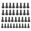 TR412 Snap-in Rubber Tubeless Tire Valve Stems for Car Motorcycle (50pcs)