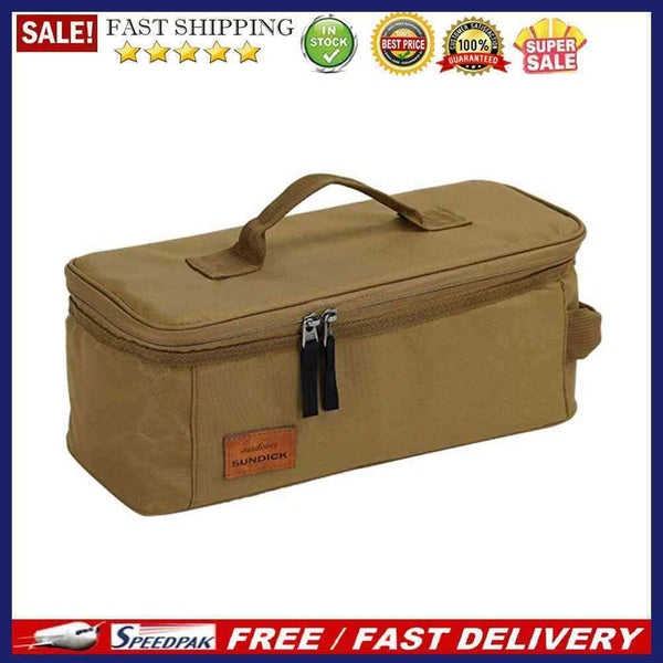 Camping Storage Handbag Cookware Utensils Travel Organizer Hanging Tote (S)