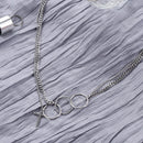 Gothic Party Jewelry Rock Collar Chain Necklace Cross Punk Choker Pendant