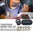 TIG Welding Tools Set Aluminum Tungsten Electrode Rods Sharpener Grinder He