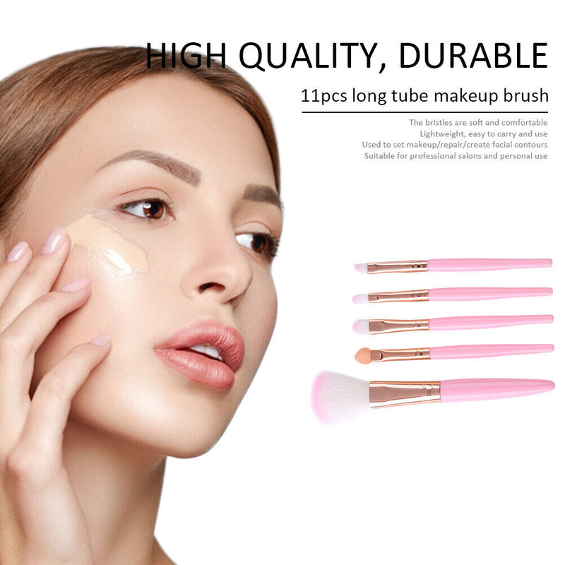 Eyeshadow Concealer Lip Cosmetic Brush Travel Makeup Brushes Sets for Women
