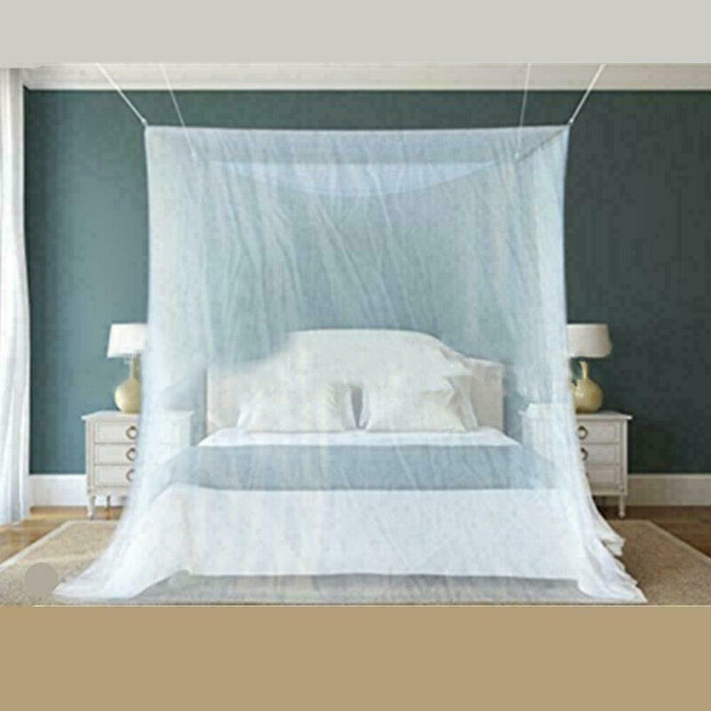Large White Camping Mosquito Net Indoor Outdoor Insect Tent T1H AA Storage P8M2