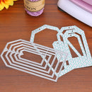 Metal Cutting Dies Circle Frame Stencils DIY Scrapbooking Paper Cards Die Cuts