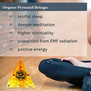 Orgonite Pyramid Healing Chakra Orgone Crystal Energy Generator Crafts Gifts