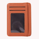 Women Wallets PU Leather Solid Color Fashion Short Multi-slot Card Purse Holder
