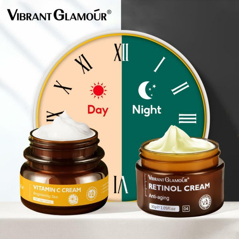 VIBRANT GLAMOR Vitamin C VC Moisturizing Creams Whitening Brightening 50g