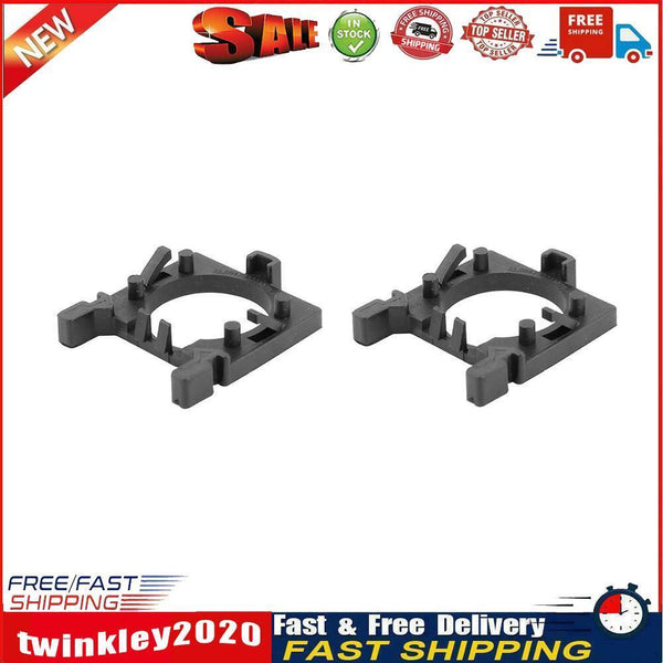 2pcs H7 LED Headlight Bulb Holders Adapters for Ford Focus Fiesta Mondeo Newly