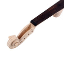 Handgeschnitzte 4/4 Größe Violine Neck Maple Head Kit Unvollendete Ahorn /