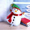 Santa Claus Snowman Christmas Tree Balloons Christmas Decor(Snowman)