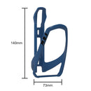 Bike Water Bottle Cage Rack Fiber Glass Cycling Drink Cup Holder (Blue) Newly