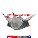 Small Animal Hammocks Warm Plush Bunkbed Pet Hideout Crystal (Grey M) Newly