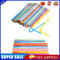00 Pcs Flexible Plastic Bendy Mixed Colours Party Disposable Drinking Straws