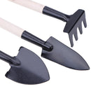 3pcs/set Gardening Tools Mini Shovel Harrow Spade for Potted Plant Flowers