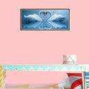 Swan 5D Round Crystal Diamond Painting Embroidery DIY Cross Stitch Set(1) Newly