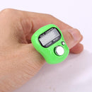 Mini Finger Counter LCD Electronic Digital Counter Range 0-99999 (Green)